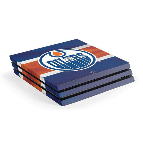NHL Edmonton Oilers Jersey PS4 Pro Console Skin